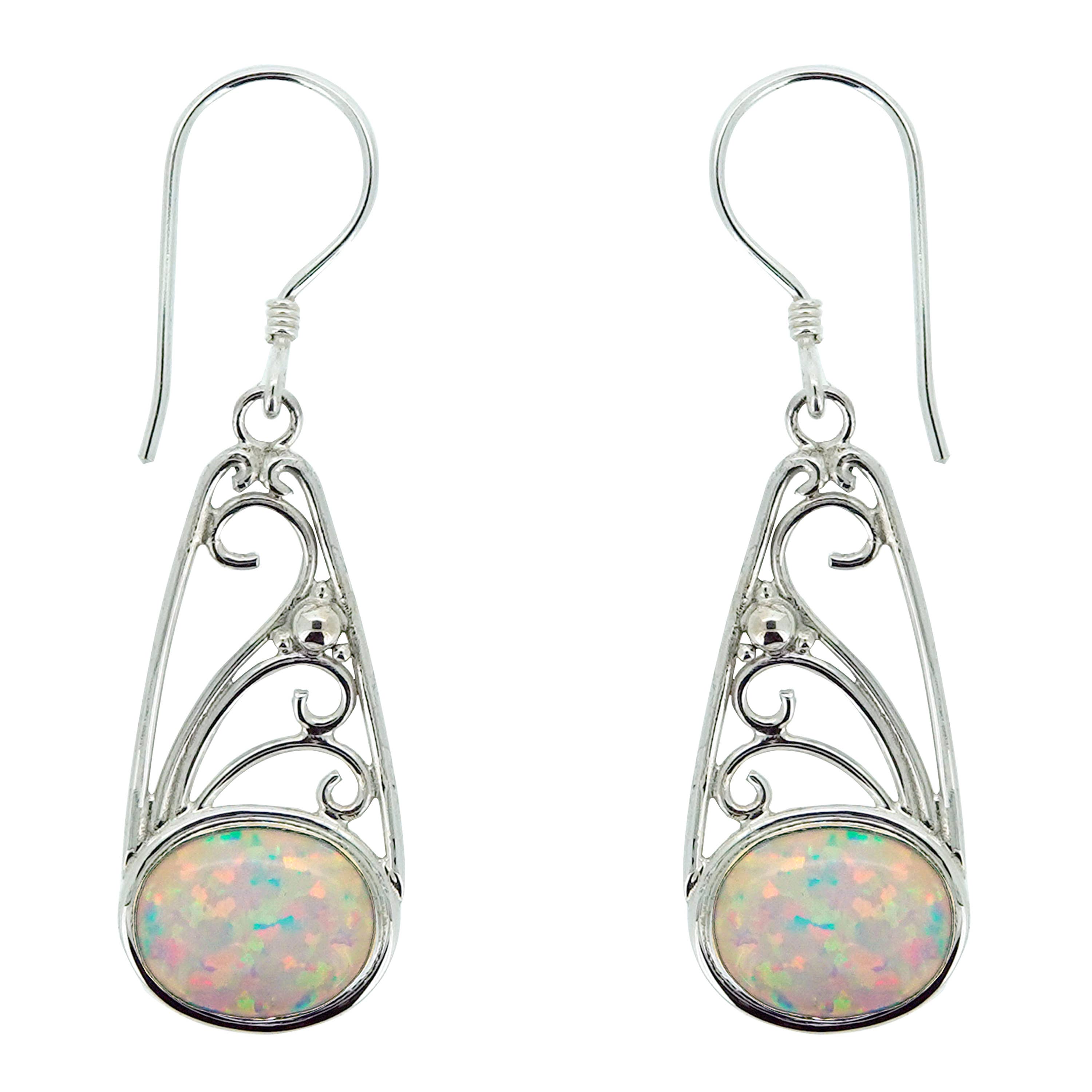 Wholesale Opal Gemstone Jewelry | Sterling Silver Earring |